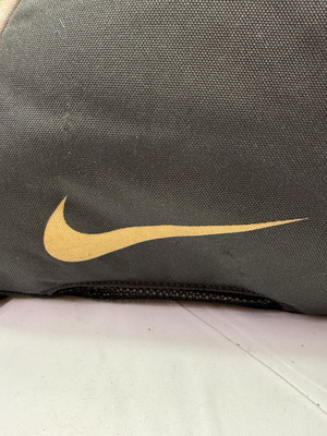 Nike Elite Quad Zip System Hoops Backpack Black Gold Basketball