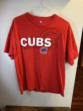 Red Chicago Cubs T-shirt Men’s Size L (used)