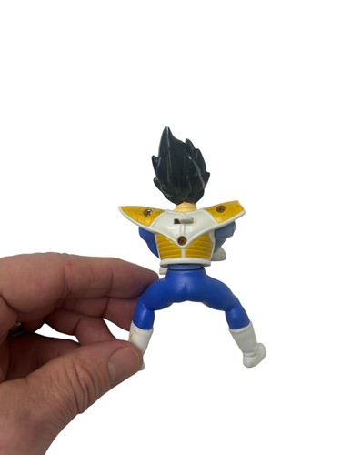Dragon Ball Z Vegeta Action Figure Energy Blast Bandai Irwin 1997 Vintage DBZ A3 - Picture 2 of 7