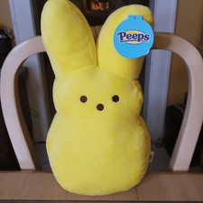 Peeps yellow bunny 15" plush Easter