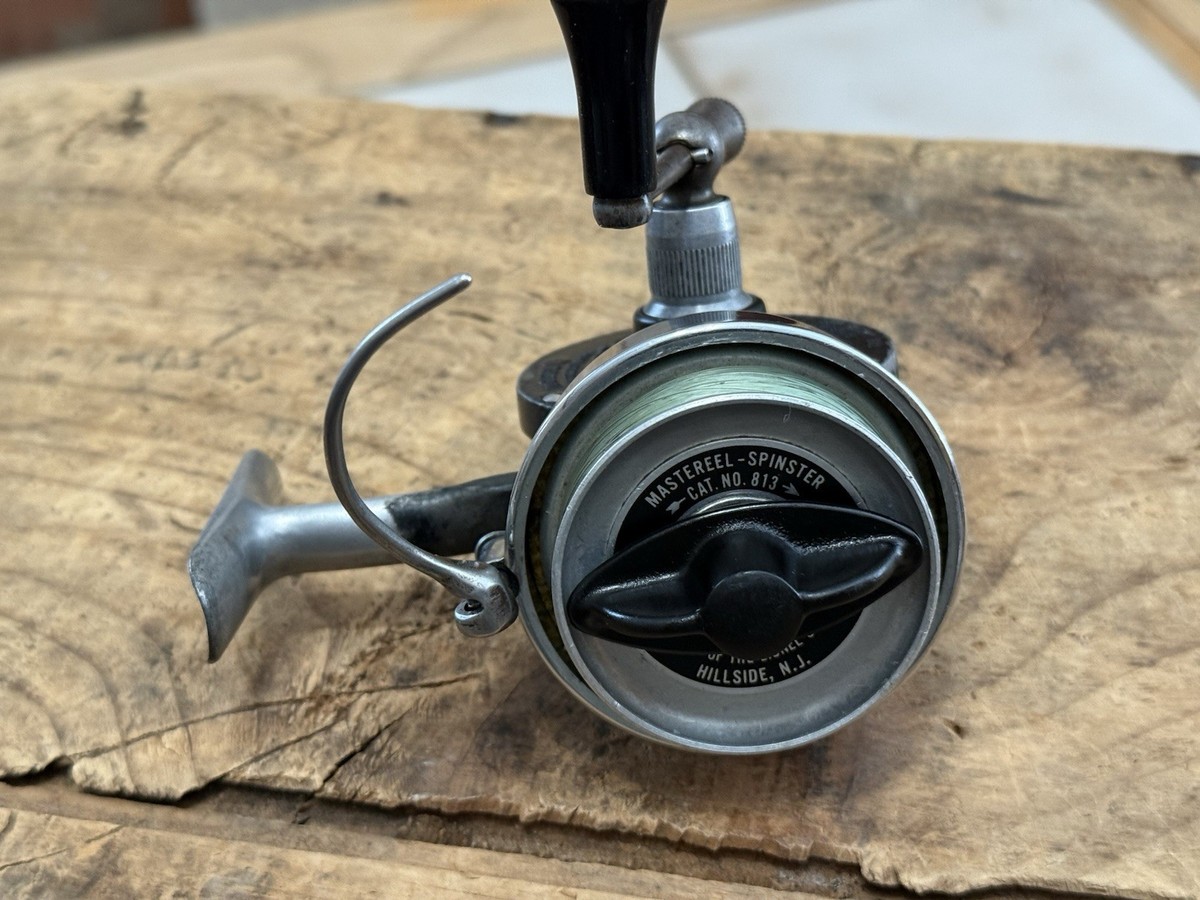AIREX Bache Brown MasterReel Model 3 Spinning Fishing Reel Lionel