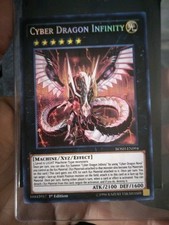 1996 1st Edition Cyber Dragon Infinity Yu-Gi-Oh BOSH-EN094 Secret Rare NM/MINT