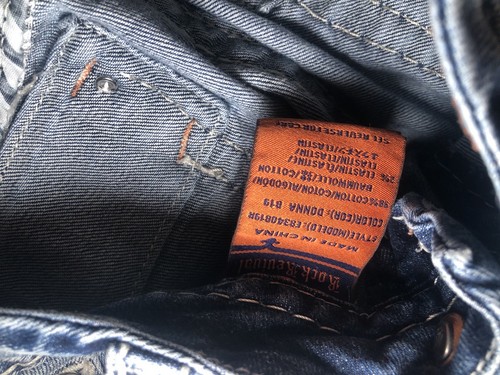 Rock Revival Light Donna Bootcut Denim verzierte Damenjeans Größe 26 x 32 - Bild 7 von 10