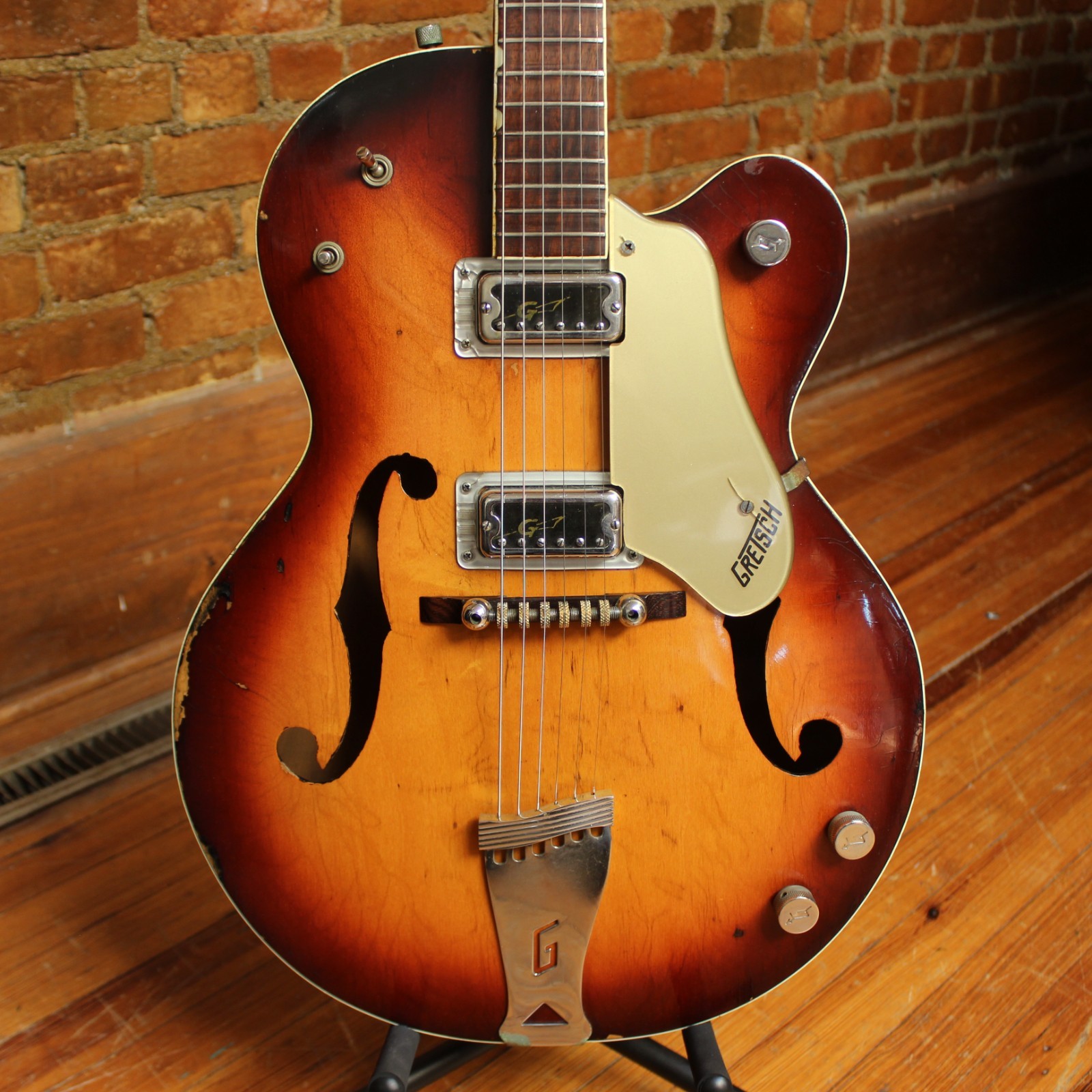Gretsch 6117 Double Anniversary 1966 - Shaded Golden Sunburst