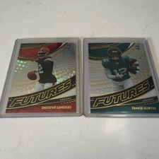 2025 Panini Revolution Futures Shedeur Sanders Browns and Travis Hunter Jaguars