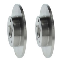 2 Bremsscheiben Ø 240,5 Mm Voll Bosch Passend FüR U.A. Alfa Romeo Spider