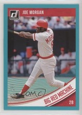 2018 Donruss Variations Teal Border 152/199 Joe Morgan (Big Red Machine) HOF 1u0