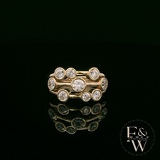 Lab Grown Diamond Ring Farley And Weston 9ct Yellow Gold Raindance