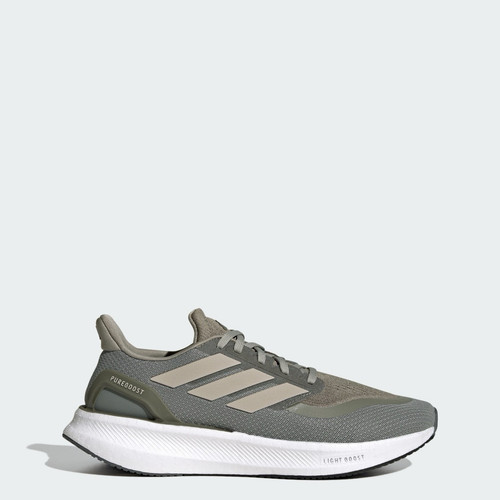 adidas Originals Pureboost 5 Running Shoes, Silver Pebble, IF9195, Men’s Size 14 - Picture 1 of 6