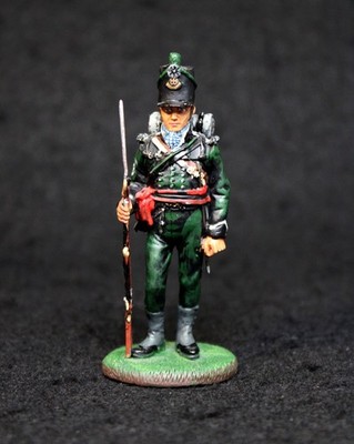 Del Prado Napoleon at War, Sergeant, 95th Rifle Regt. 1811 Pewter Figure - Loose