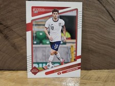 Christian Pulisic 2021-22 Panini Donruss Soccer FIFA Road to Qatar 160 USA USMNT