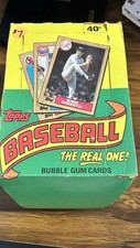 1987 Topps Baseball The Real One Baseball Gum Cards