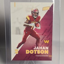 2022 Panini National Convention Rookies Jahan Dotson RC9 /499 Commanders NFL
