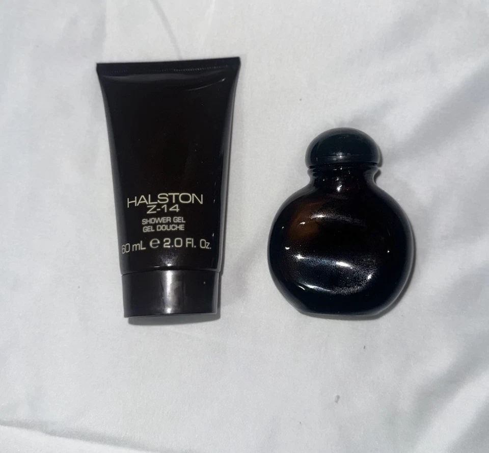 Halston Z-14 Hombres Juego de 2 piezas Gel de ducha y aftershave Aroma descontinuado HALSTIN Z-14 Foto 2 de 4
