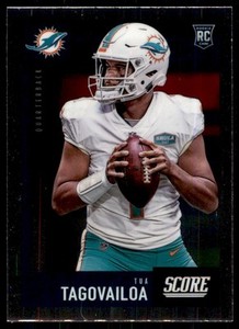 2020 Panini Chronicles Score Update Tua Tagovailoa RC Miami Dolphins #442