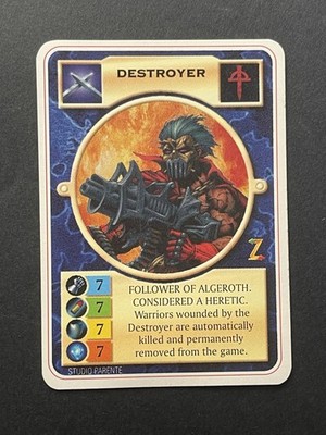 Doomtrooper CCG Warzone Destroyer Card Mutant Chronicles 1995 NM