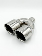 Dual Exhaust Tip 4 To 8 Inch Stainless Steel