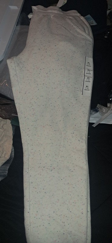 New Girls Speckled Cat And Jack Sweatpants Size 14 Nwt