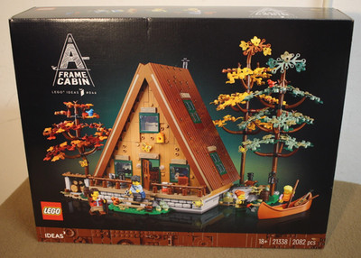 Lego 21338 A Frame Cabin Finnhütte EOL NEU OVP