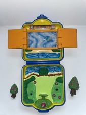 1997 Tomy Pokemon Playset Pinkan Island Blue Incomplete Polly Pocket