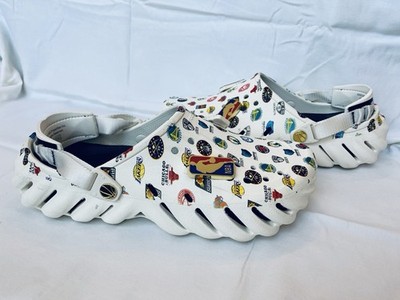 Crocs Echo Clog NBA All-Star Game (2023) Men's Size 10/Women's Size 12, White