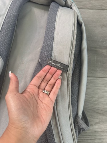 Mochila Eddie Bauer Adventurer 25L gris verde azulado EBB1001-463/usada - Imagen 8 de 15
