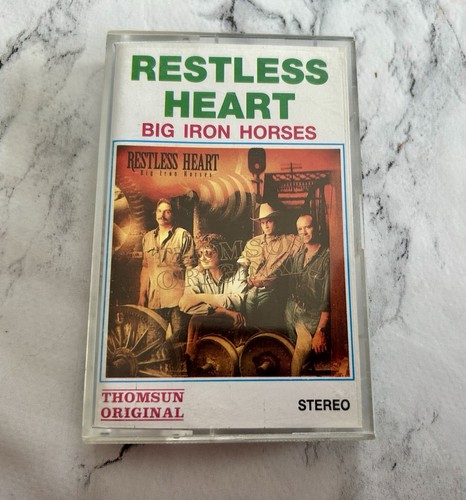 RESTLESS HEART Big Iron Horses Music Tape Asian IMPORT Country Rock Cassettes VG