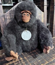 Vintage 1988 Gorilla Plush Monkey By Dakin