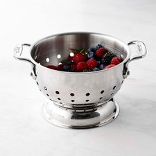 All-Clad Stainless-Steel Colanders, Size 1 1/...