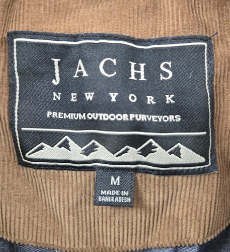 Jachs New York Shacket Jacke Herren mittelbraun Southwest Aztec gefüttert Mantel - Bild 2 von 16