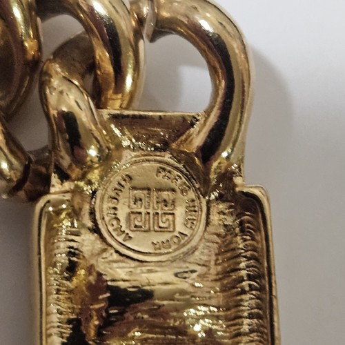 De colección Años 80 GIVENCHY Declaración Pieza - Venta de bienes raíces de coleccionista - Firmado 4Gs NUEVO - Imagen 10 de 10