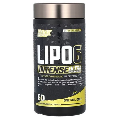 Lipo6 Black Intense Ultra Concentrate Thermogenic Fat Burner Weight Loss Ex 1/27