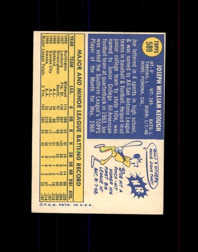 1970 Topps Baseball Cards #537 - #720 HI NUMBERS You Pick - Complete Your Set - Picture 82 of 306