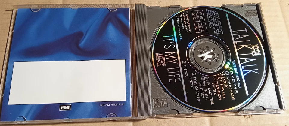 Talk Talk – It's My Life - CD - (JGD599) - Bild 2 von 2