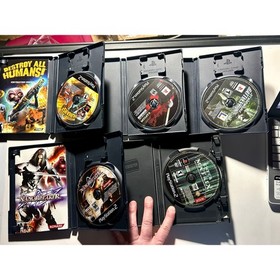 PlayStation 2 PS2 shooter bundle Video Game lot🔥Works DMC Matrix Nanobreaker