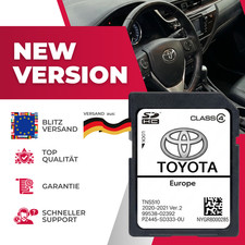 Navi SD-Karte für TOYOTA TNS 510 V2 ✅ NAVIGATION SD-Karte EUROPA NEUESTE VERS.