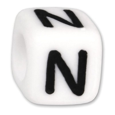 Bead Buchstabe N Beads für Armband KSPPWN