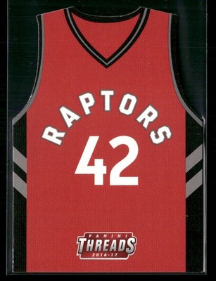 2016-17 Panini Threads #21 Jakob Poeltl Team Threads Rookie Die Cuts