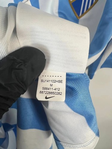 CAMISETA MÁLAGA 2013 2014 LOCAL NIKE 588411-412 TALLA M - Imagen 4 de 6