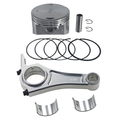 #ad 4.41quot; Connecting Rod Billet 90mm Piston Flat Top Aluminum For Predator 420cc NEW $85.99