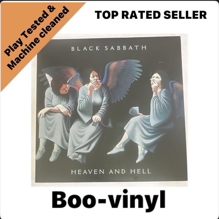Black Sabbath - Heaven and Hell ~ Double Vinyl 12"" Album 2022 EX / NM