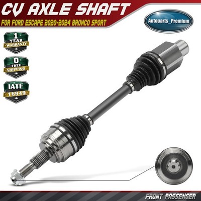 Front RH Right Passenger CV Axle Assembly for Ford Escape 2020-2024 Bronco Sport