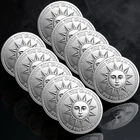 LOT 10 X 1 GRAM .999 SILVER EGYPTIAN SUN GOD ROUNDS BU NEW RELEASE PRE SALE 🔥