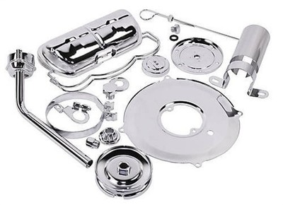 Empi Complete Chrome Engine Dress Up Kit for VW Beetle  - 8742