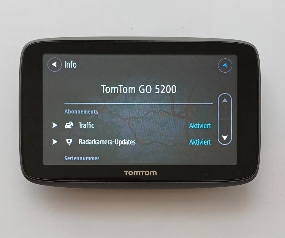 TomTom GO 5200 World 152 Länder WIFI lebenslang Kartenupdate, Traffic & Radar - Bild 4 von 4