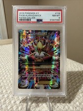 2016 POKEMON XY FATES COLLIDE #118 FULL ART/M ALAKAZAM EX PSA 8 on eBay