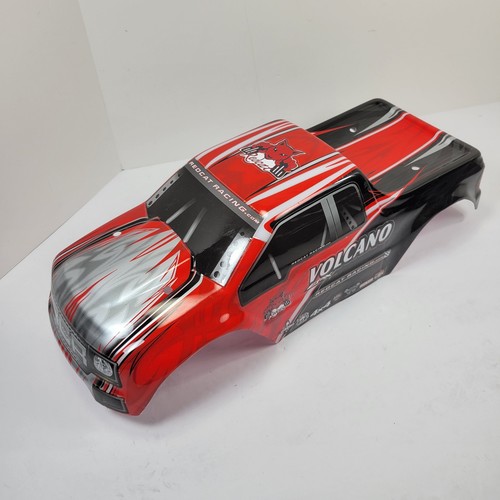 Carrocería de camión Redcat 88030 1/10 Volcano Epx Pro rojo negro - Imagen 2 de 18