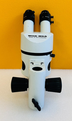 Wild M5A, 6x / 12x / 25x / 50x, 10x/21 Eyepieces, Stereo Microscope. Tested!