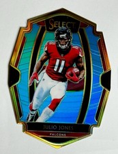 2018 Panini Select Premier Level Blue Prizm #’d /75 Julio Jones Falcons Card