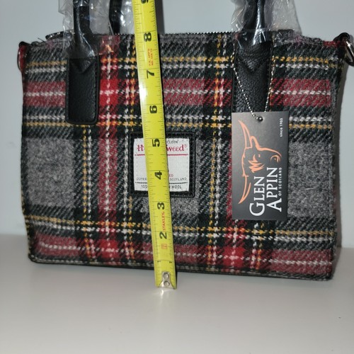Glen Appin Harris Tweed Small Tote Bag Brora - Bild 8 von 9